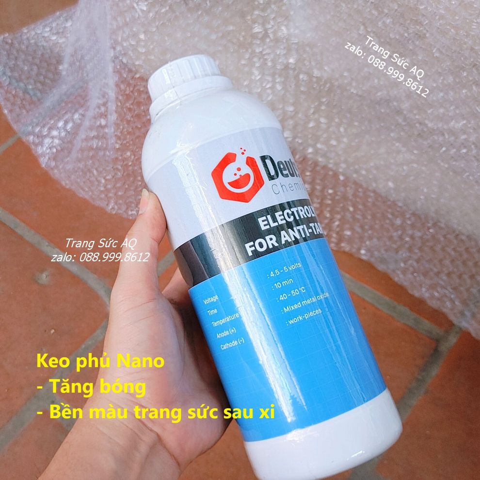 Keo Nano Phủ Bóng Trang Sức - Dụng Cụ Kim Hoàn