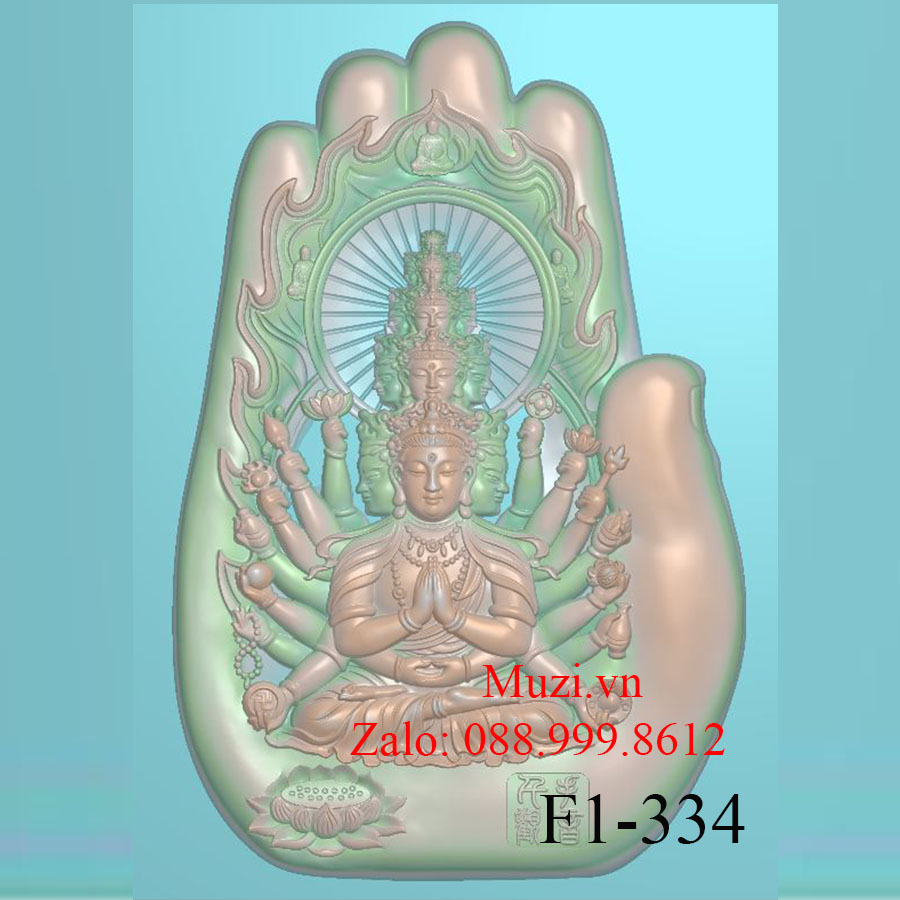 MẪU CNC THIÊN THỦ THIÊN NHÃN (F1-334)