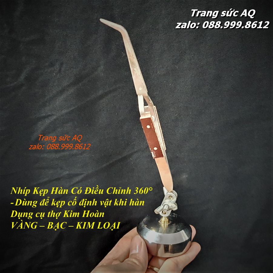 Nhíp Kẹp Hàn Trang Sức Cố Định - Dụng Cụ Kim Hoàn