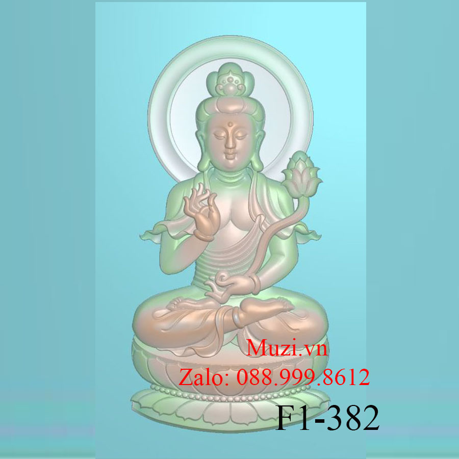 MẪU CNC ĐẠI THẾ CHÍ BỒ TÁT (F1-382)