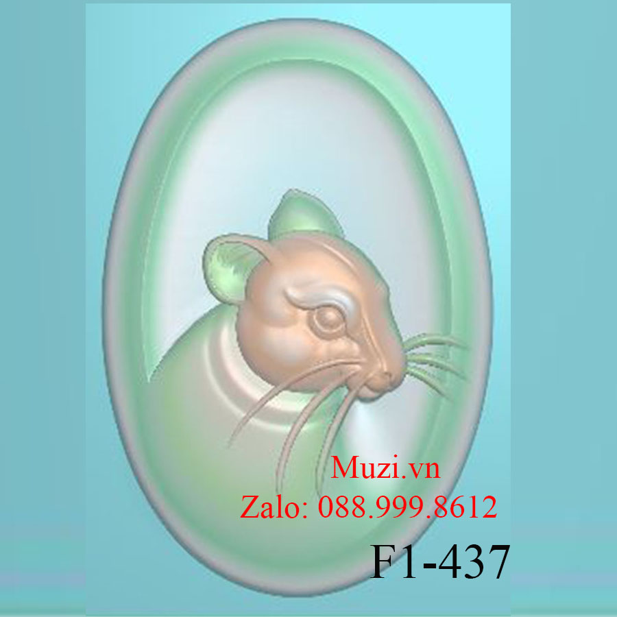 MẪU CNC TUỔI TÝ (F1-437)