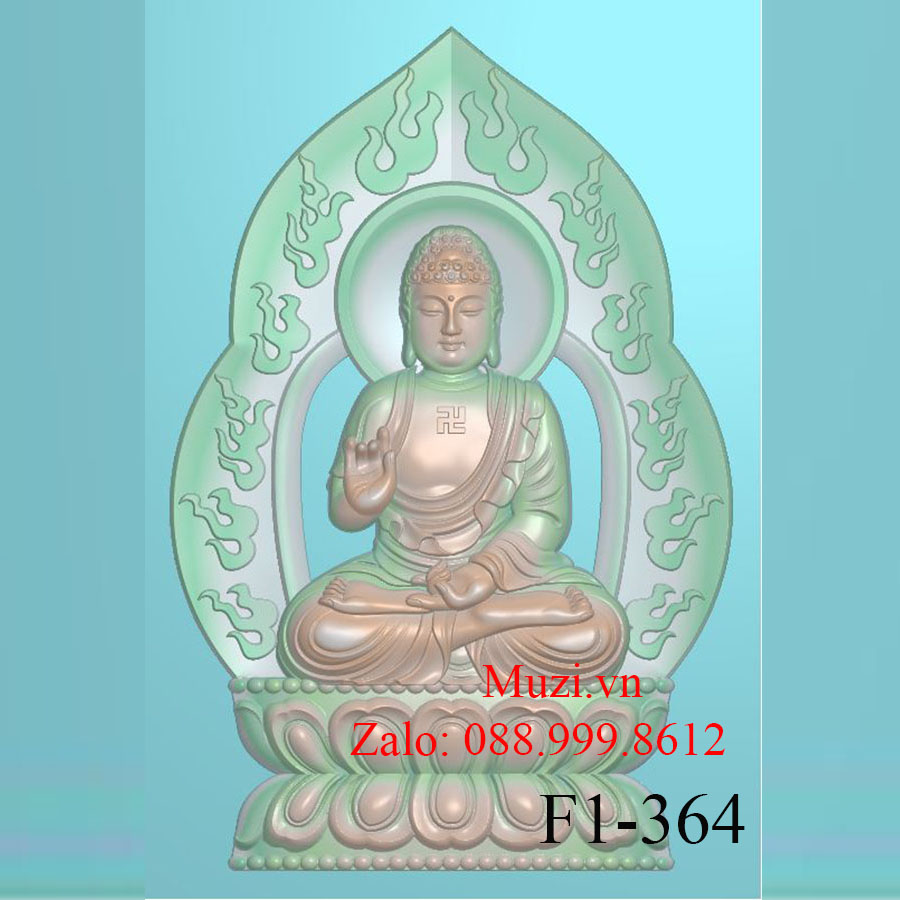 MẪU CNC PHẬT A DI ĐÀ (F1-364)