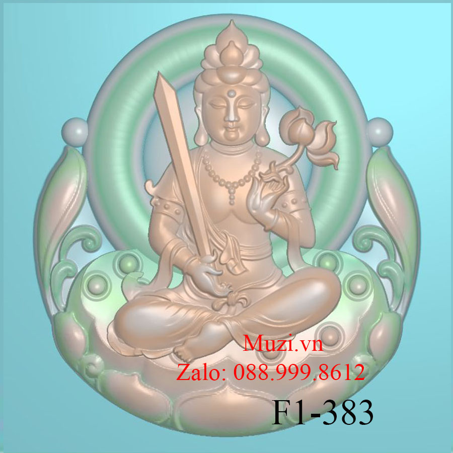 MẪU CNC PHẬT HƯ KHÔNG TẠNG BỒ TÁT (F1-383)