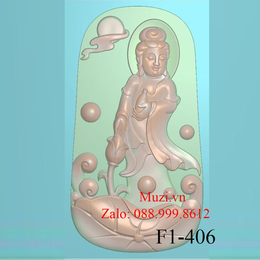 MẪU CNC PHẬT QUAN ÂM (F1-406)