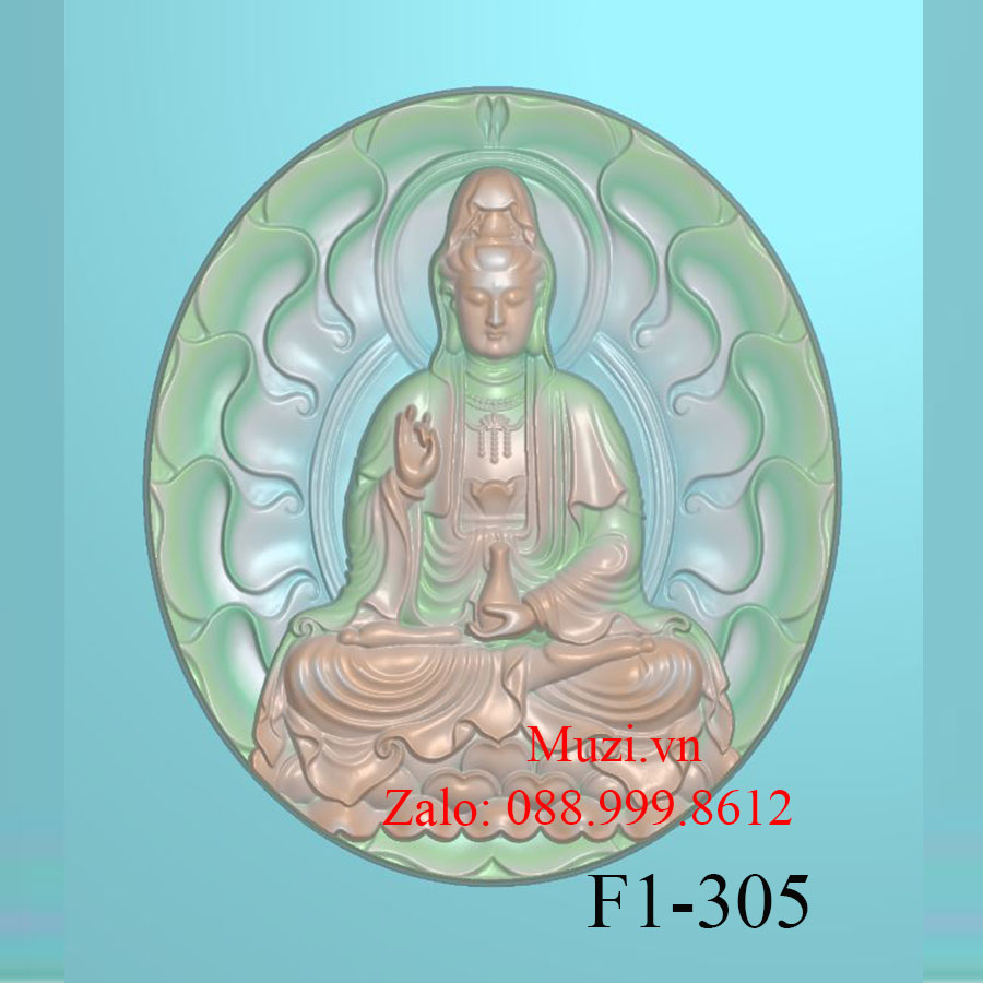MẪU CNC PHẬT QUAN ÂM (F1-305)