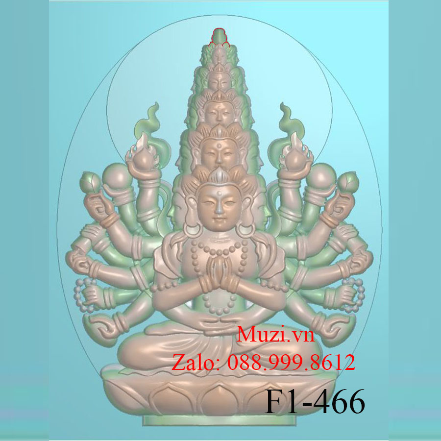 MẪU CNC THIÊN THỦ THIÊN NHÃN (F1-466)