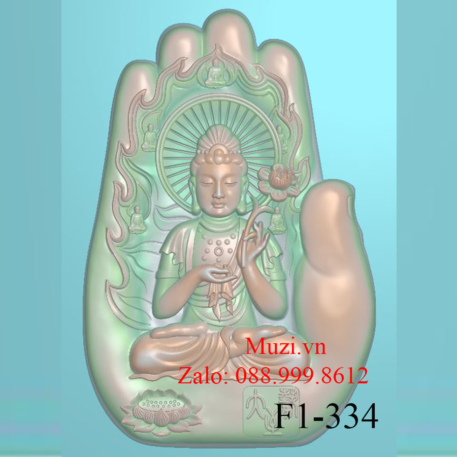 MẪU CNC ĐẠI THẾ CHÍ BỒ TÁT (F1-334)