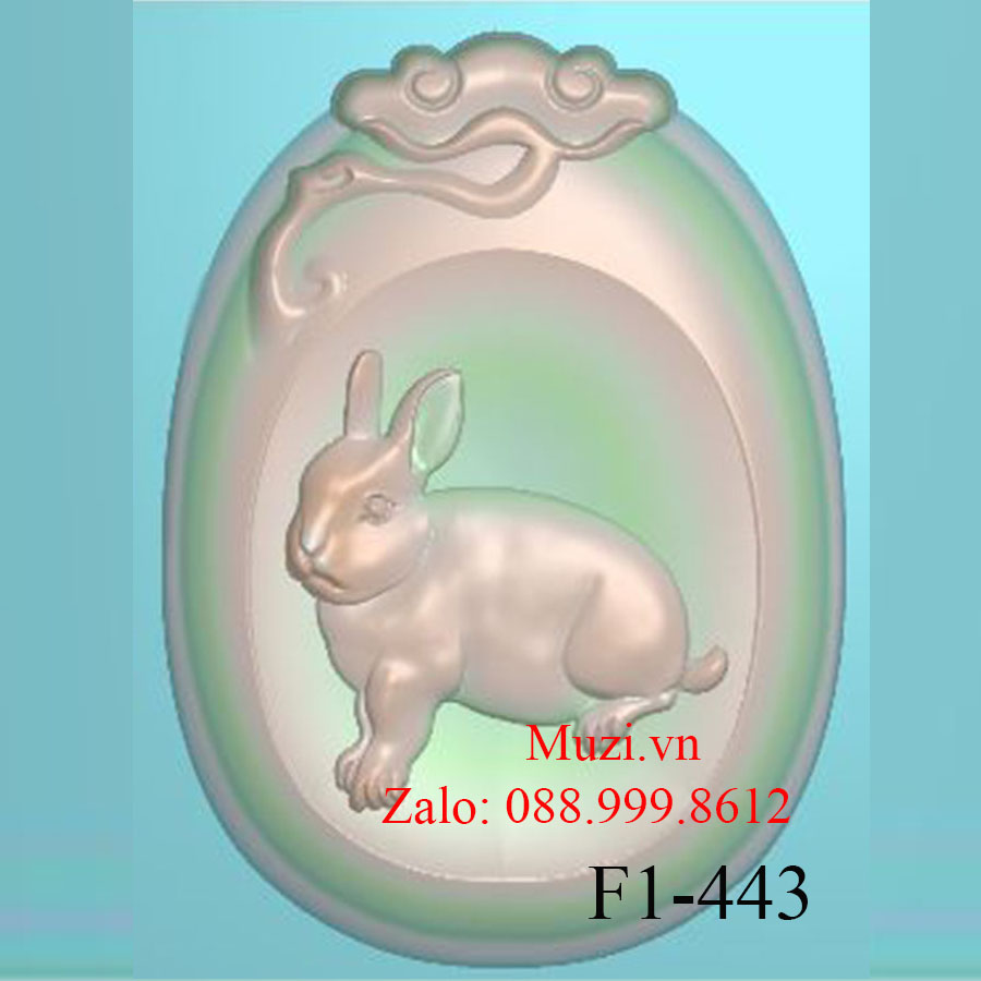 MẪU CNC CON THỎ (F1-443)