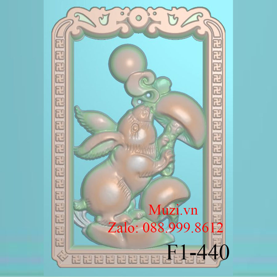 MẪU CNC CON THỎ (F1-440)