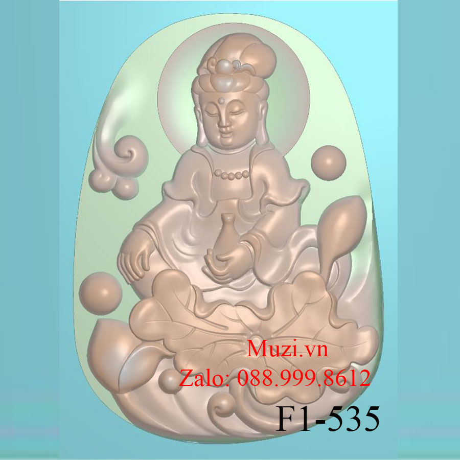 MẪU CNC PHẬT QUAN ÂM (F1-535)