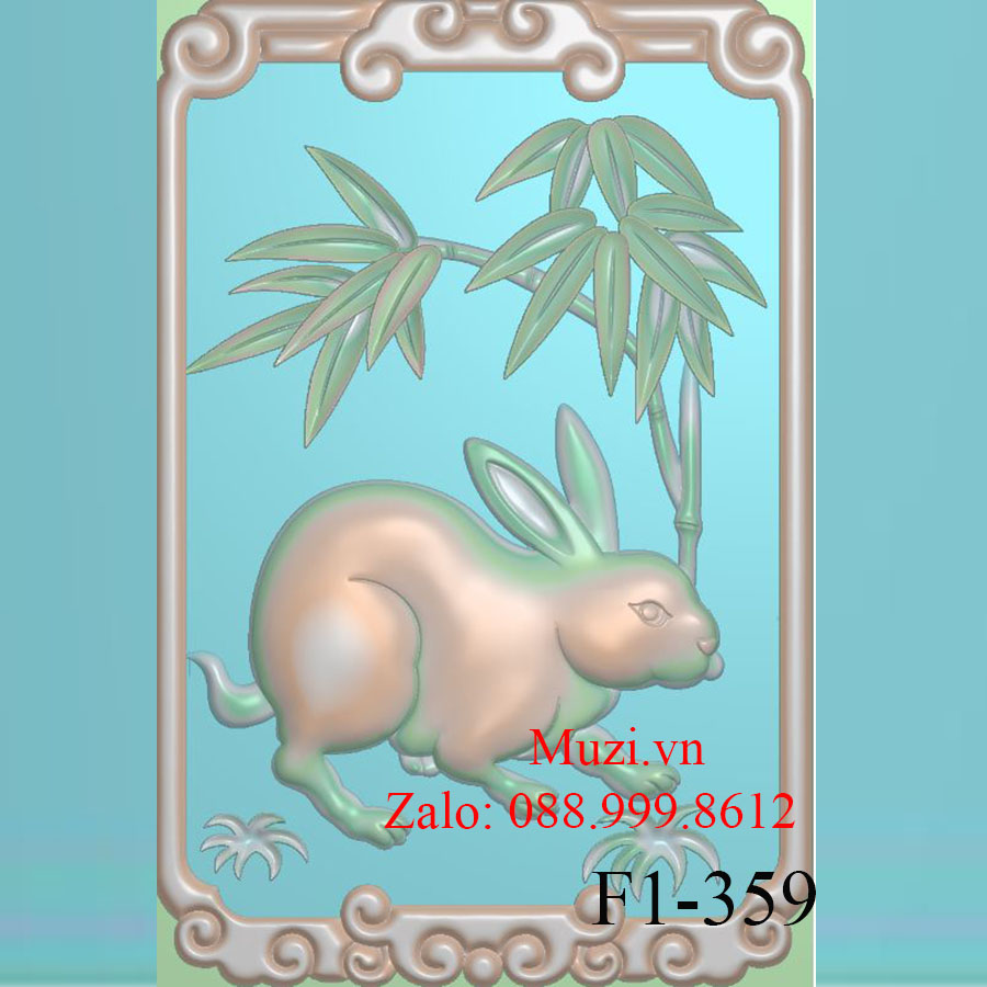 MẪU CNC CON THỎ (F1-359)