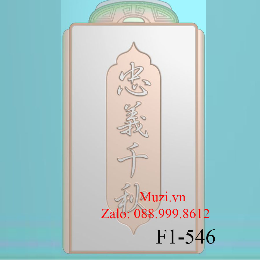 MẪU CNC VÔ SỰ BÀI (F1-546)