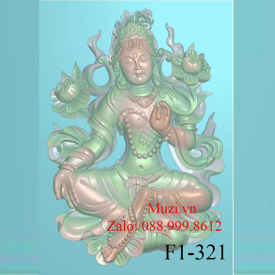 MẪU CNC PHẬT QUAN ÂM (F1-321)