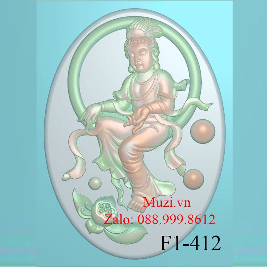 MẪU CNC PHẬT QUAN ÂM (F1-412)