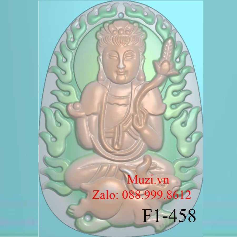 MẪU CNC PHẬT BẢN MỆNH CON THỎ (F1-458)