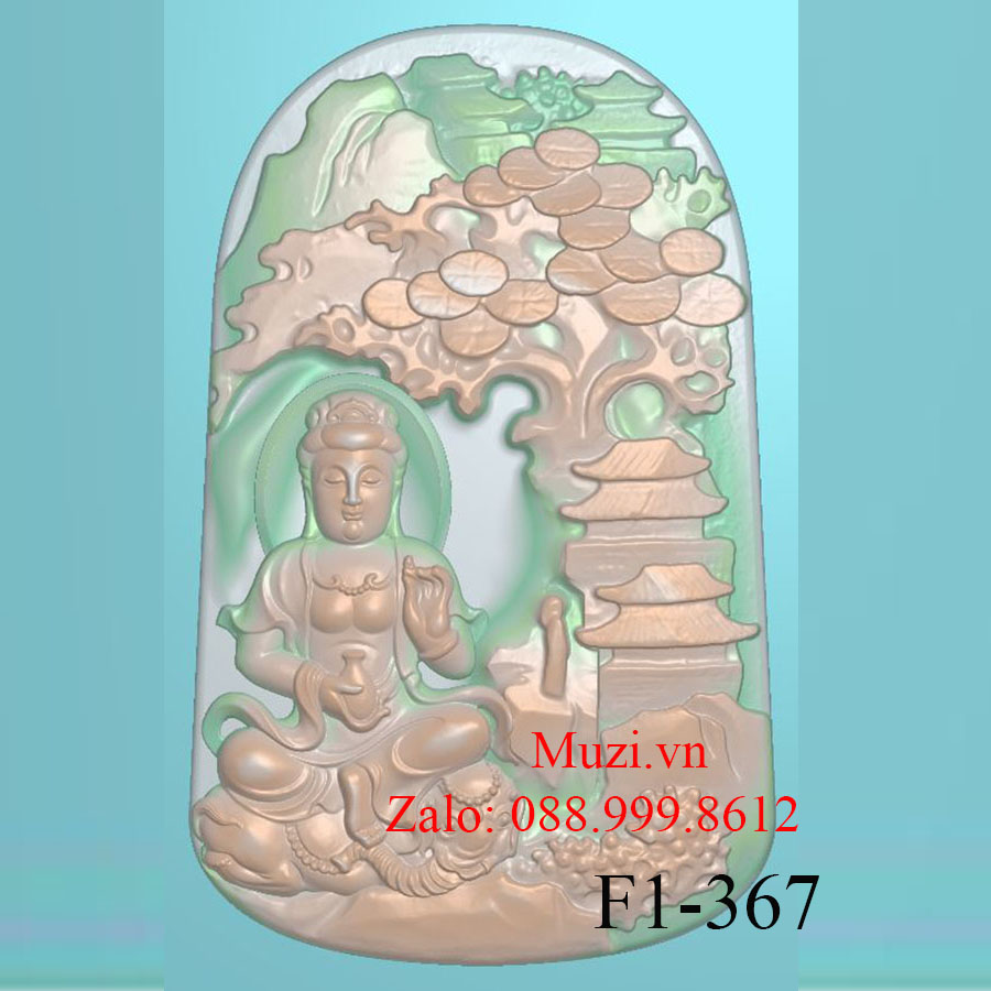 MẪU CNC VĂN THÙ SƯ LỢI (F1-367)