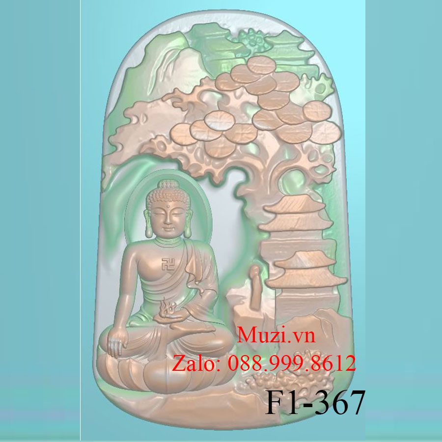 MẪU CNC PHẬT A DI ĐÀ (F1-367)