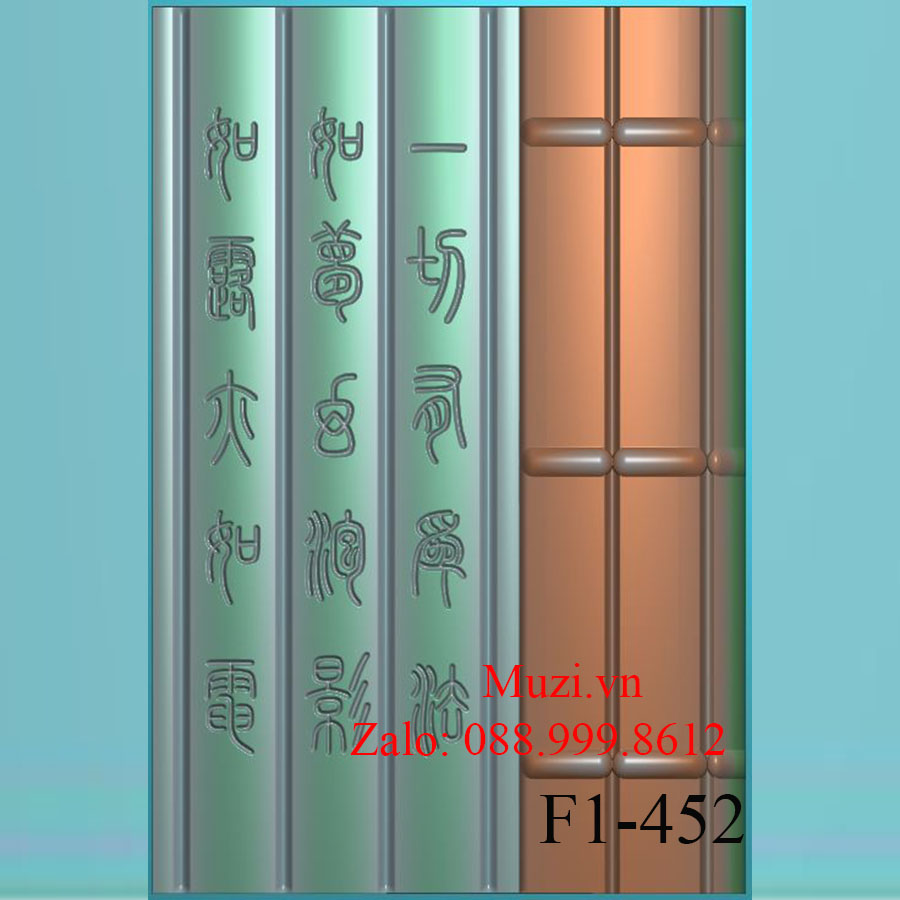 MẪU CNC VÔ SỰ BÀI (F1-452)