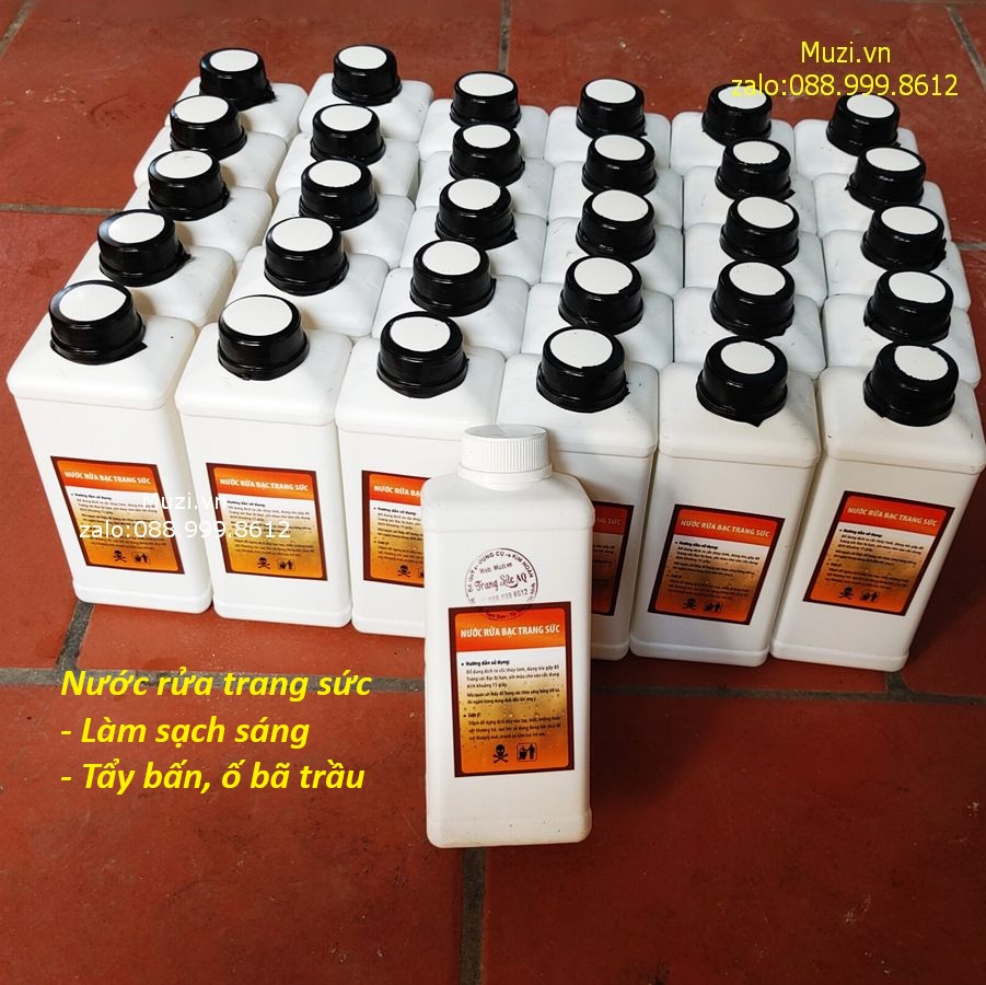 Nước Rửa Trang Sức Sạch Bẩn, Hết Ố Bã Trầu - Dụng Cụ Kim Hoàn