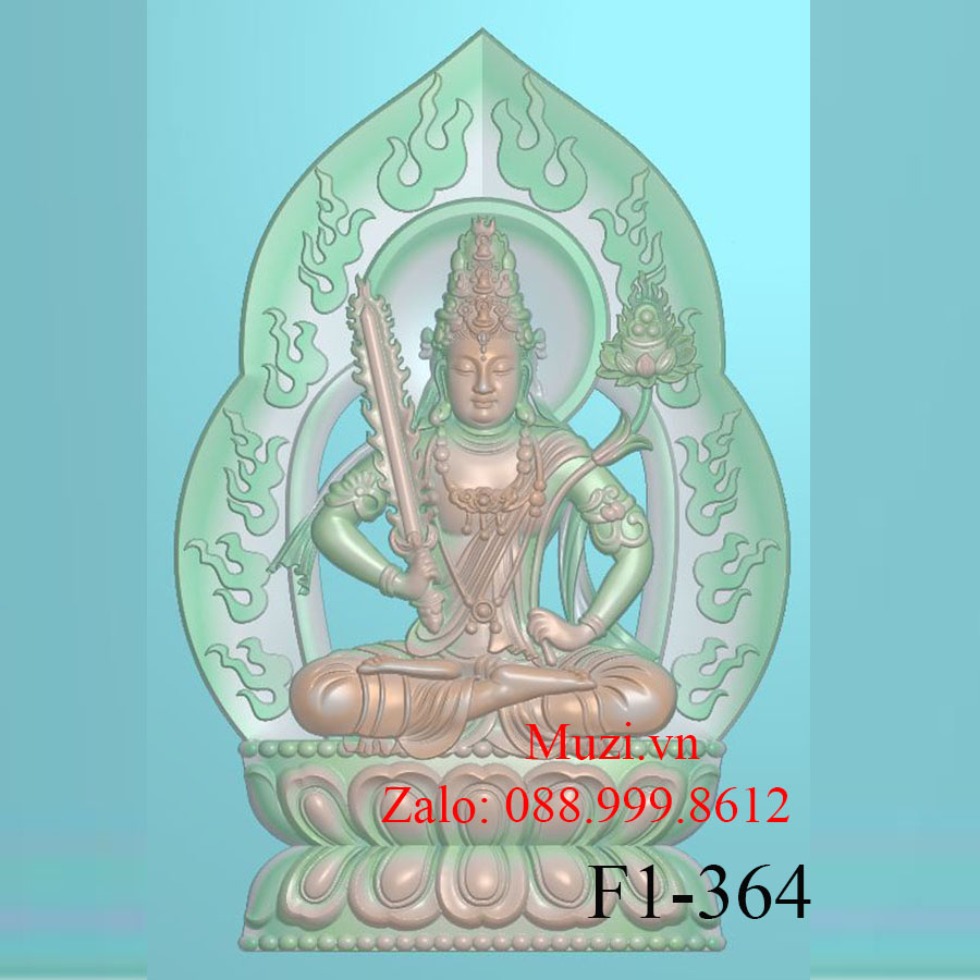 MẪU CNC PHẬT HƯ KHÔNG TẠNG BỒ TÁT (F1-364)