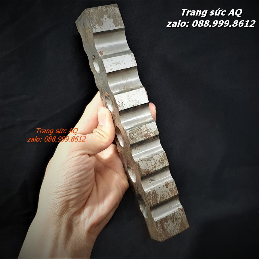 Đáp tạo hình tròn, oval, bán nguyệt, rãnh vuông - Dụng cụ kim hoàn