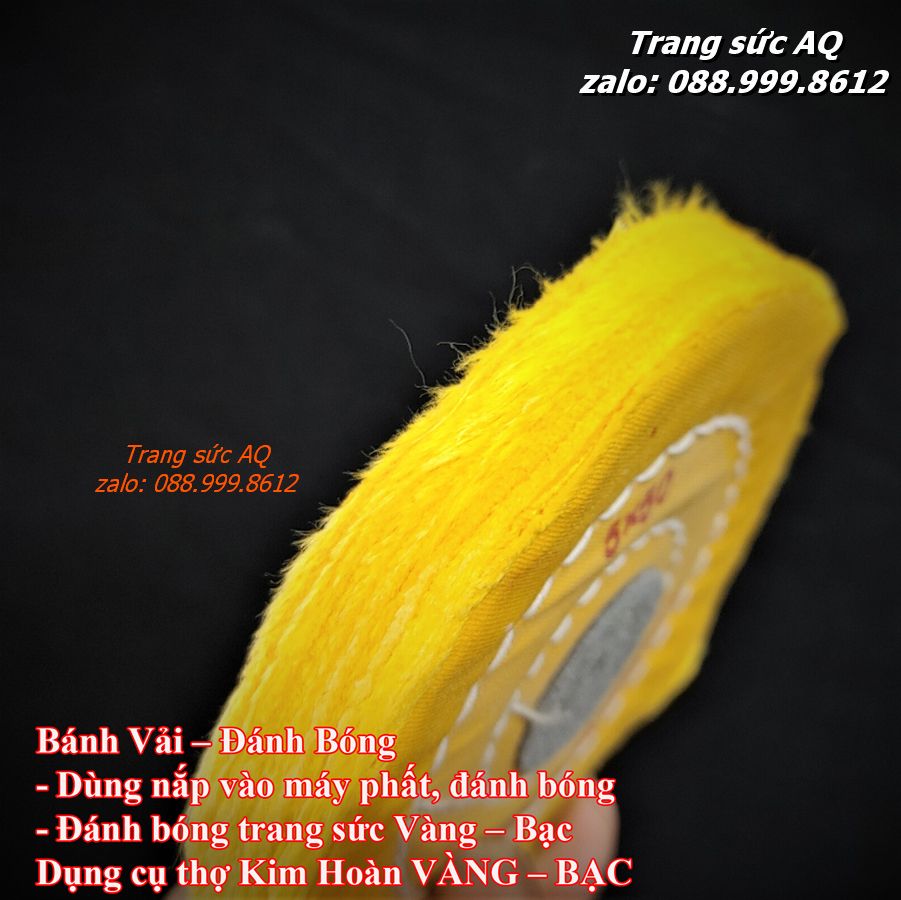 Bánh xe vài đánh bóng - Dụng cụ kim hoàn