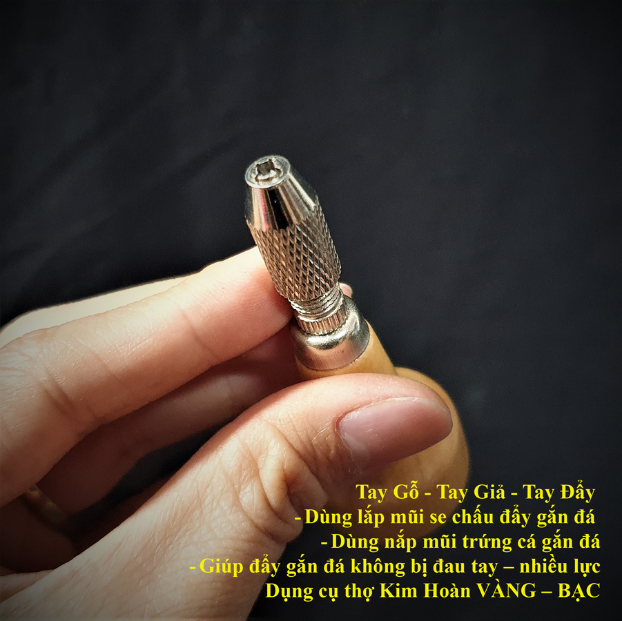 Tay Gỗ Kẹp Mũi Làm Trang Sức - Dụng Cụ Kim Hoàn