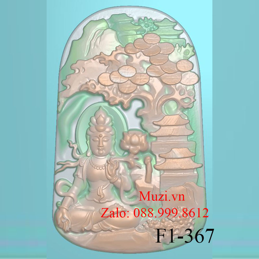 MẪU CNC ĐẠI THẾ CHÍ BỒ TÁT (F1-367)