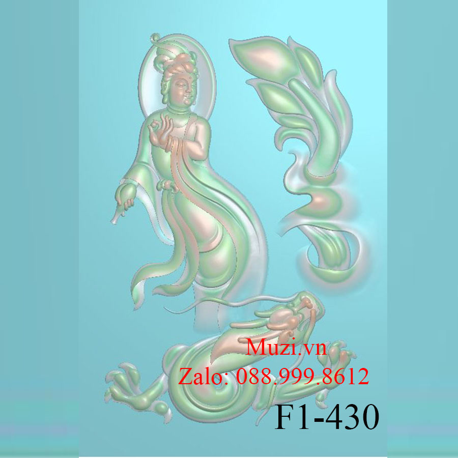MẪU CNC PHẬT QUAN ÂM (F1-430)