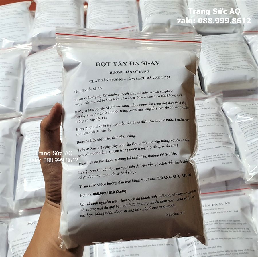 Bột Tẩy Sạch Đá Thạch Anh