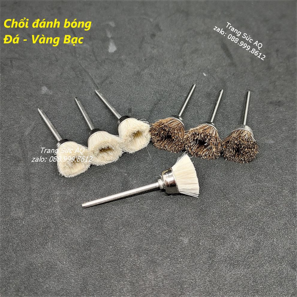 Chổi Cước Đánh Bóng Máy Cầm Tay - Dụng Cụ Kim Hoàn