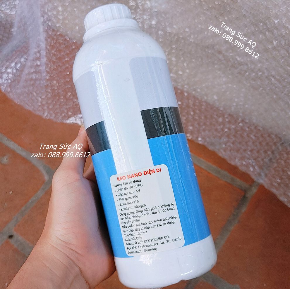 Keo Nano Phủ Bóng Trang Sức - Dụng Cụ Kim Hoàn