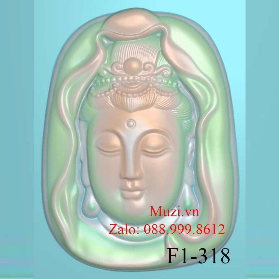 MẪU CNC PHẬT QUAN ÂM (F1-318)