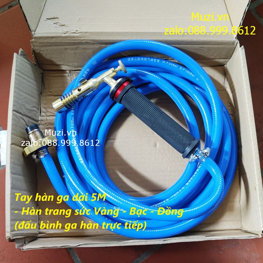 Bộ Hàn Ga Dài 5M - Dụng Cụ Kim Hoàn