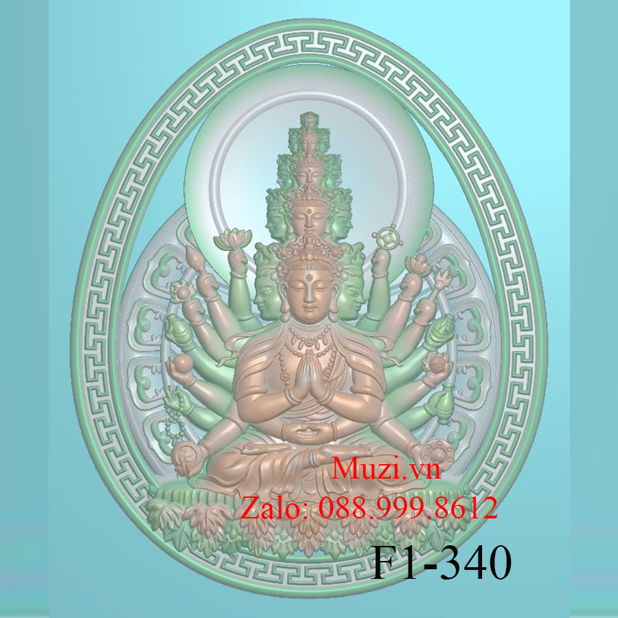 MẪU CNC THIÊN THỦ THIÊN NHÃN (F1-340)