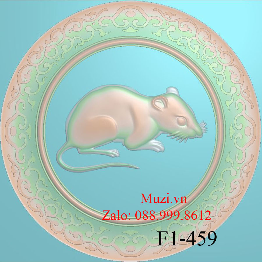 MẪU CNC TUỔI TÝ (F1-459)