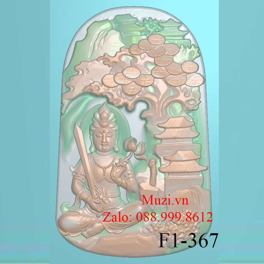 MẪU CNC PHẬT HƯ KHÔNG TẠNG BỒ TÁT (F1-367)