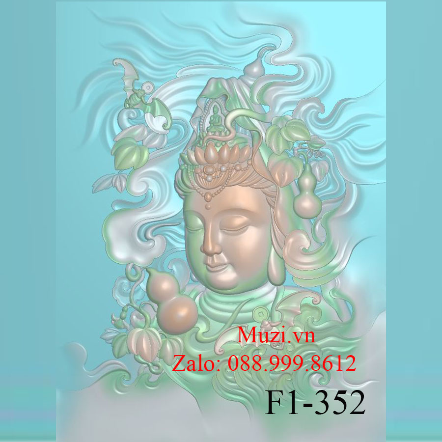 MẪU CNC PHẬT QUAN ÂM (F1-352)