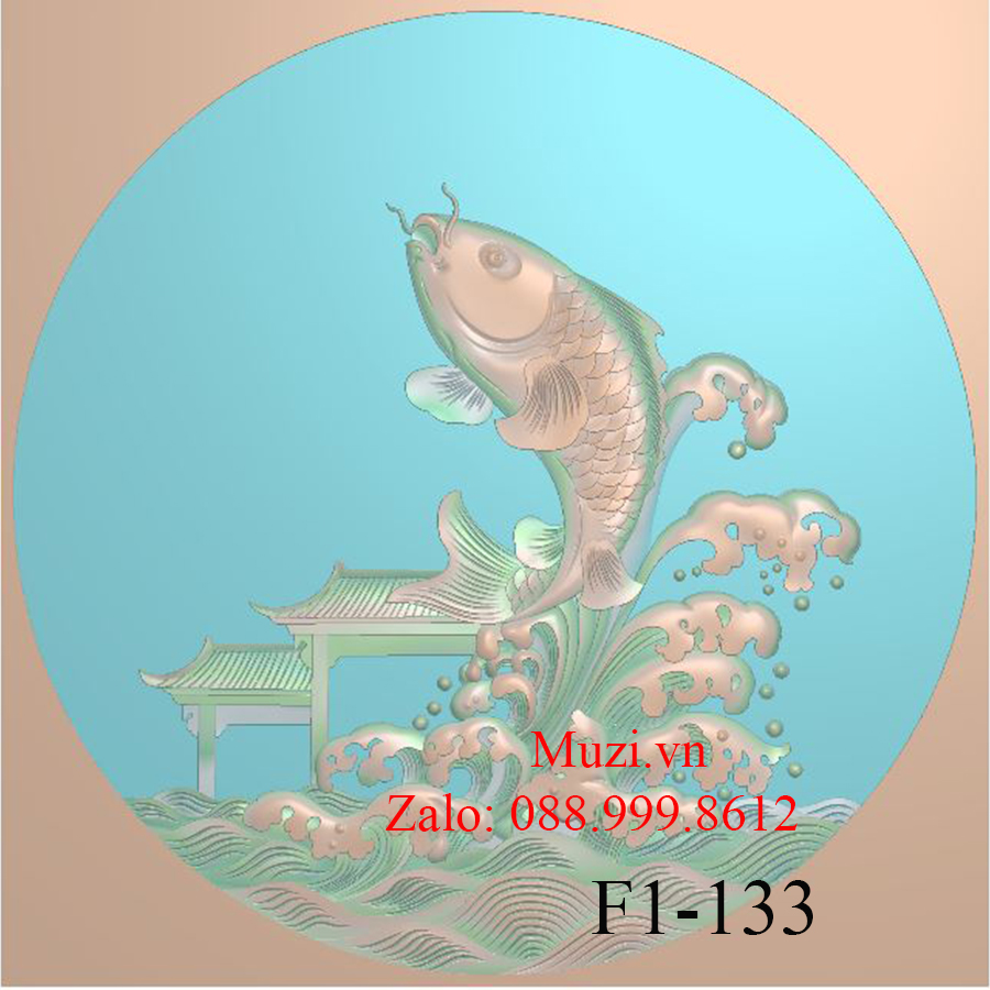MẪU CNC CÁ CHÉP (F1-133)
