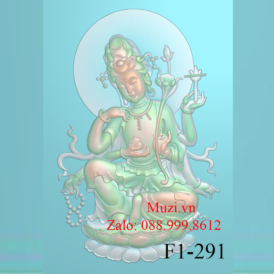 MẪU CNC PHẬT QUAN ÂM (F1-291)
