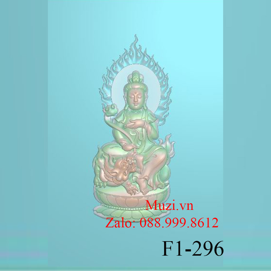 MẪU CNC VĂN THÙ SƯ LỢI (F1-296)
