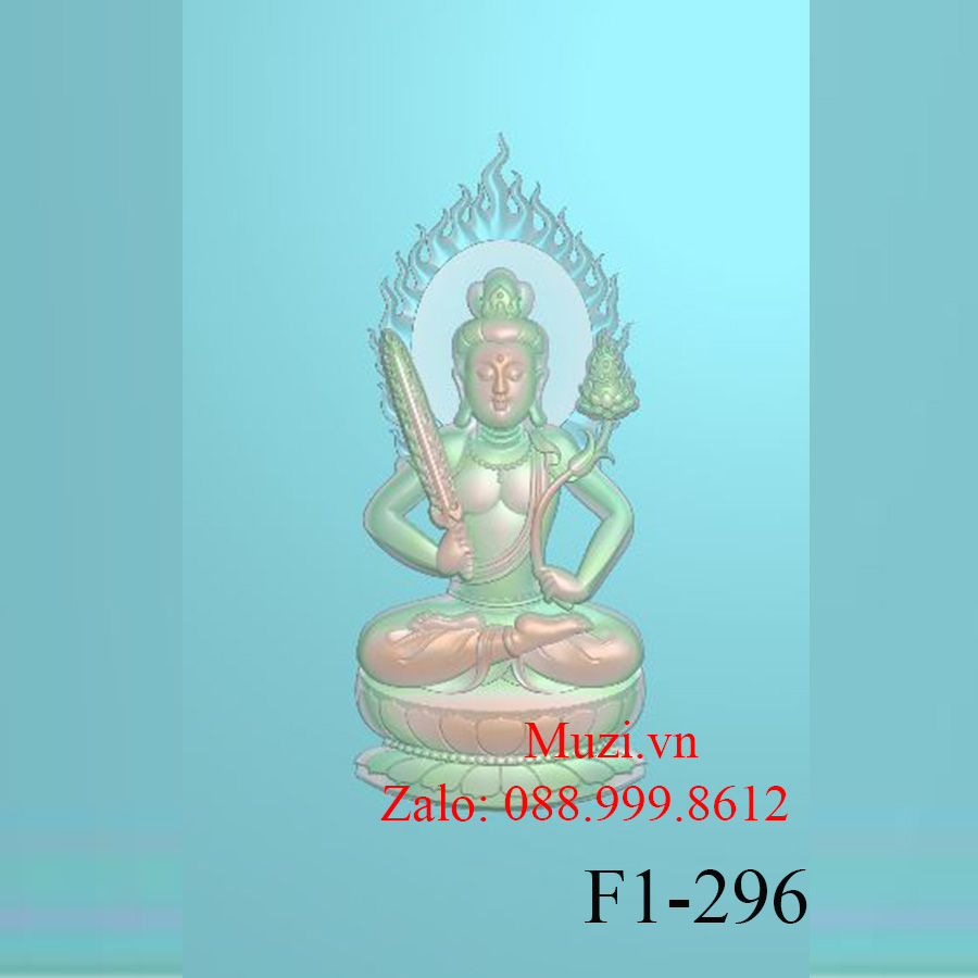 MẪU CNC PHẬT HƯ KHÔNG TẠNG BỒ TÁT (F1-296)