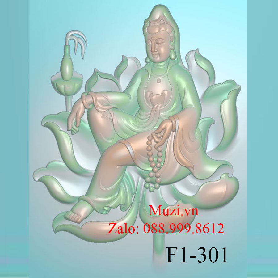 MẪU CNC PHẬT QUAN ÂM (F1-301)