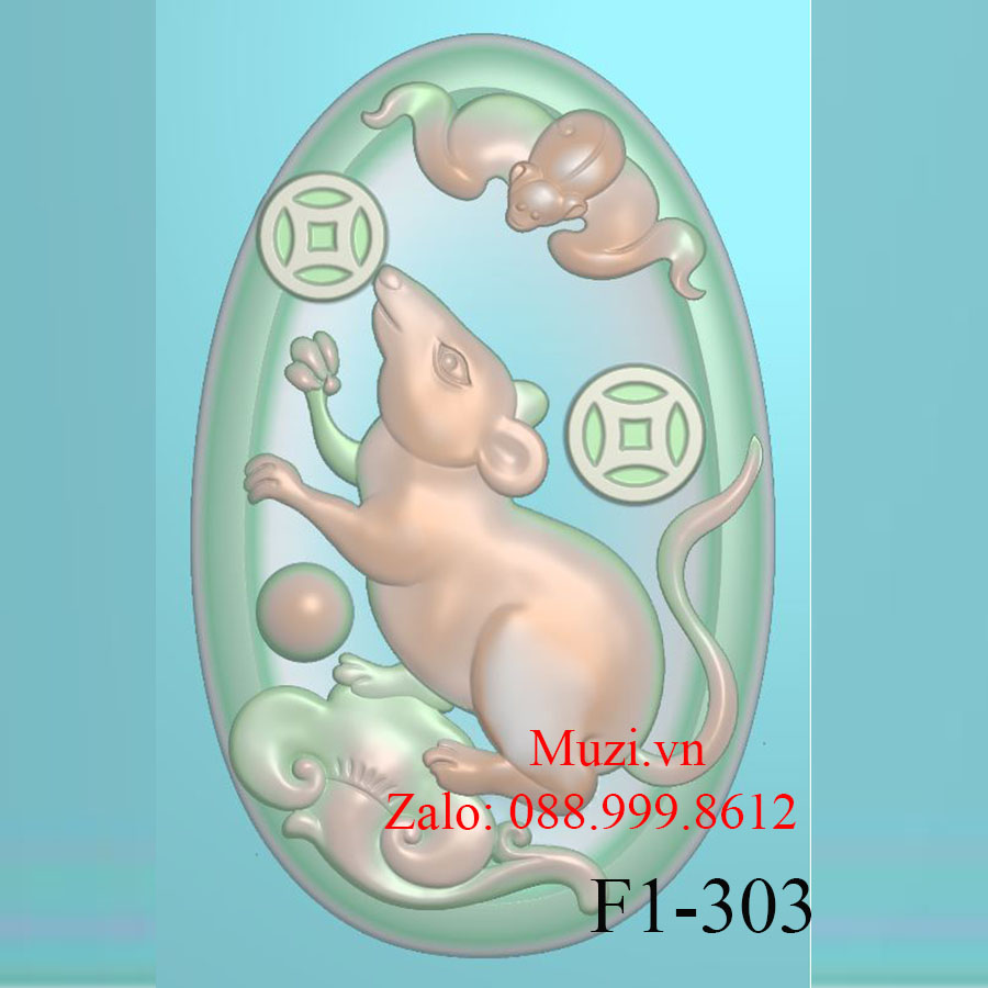 MẪU CNC TUỔI TÝ (F1-303)