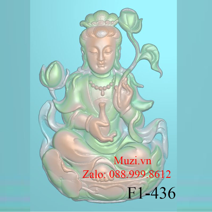 MẪU CNC PHẬT QUAN ÂM (F1-436)