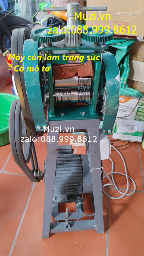 Máy Cán Mô Tơ Làm Trang Sức - Dụng Cụ Kim Hoàn