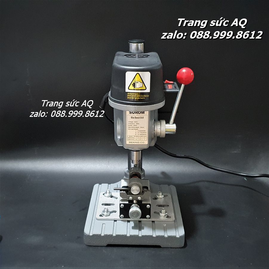 MÁY KHOAN HẠT ĐÁ - GỖ - NGỌC TRAI DẠNG ĐỨNG