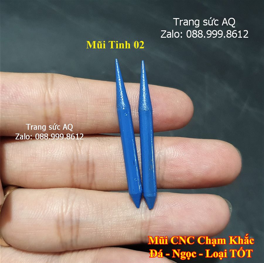 Mũi chạm khắc CNC - Chạm khắc Ngọc Đá Quý loại tốt