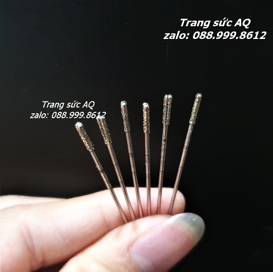 BỘ 10 MŨI KHOAN ĐÁ QUÝ