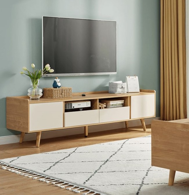 30+ Mẫu kệ tivi gỗ công nghiệp đẹp giá rẻ tại Nội Thất Xline